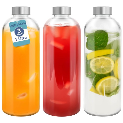 Heftman glass water bottle - heftman,
