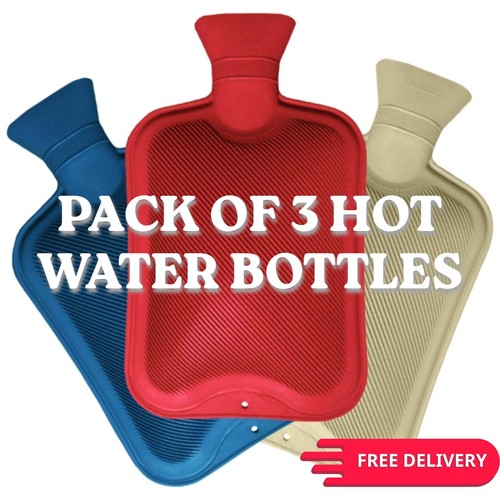 Hot water bottle - bottle, natural