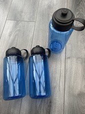 3x 1 Litre Sports Water Bottle