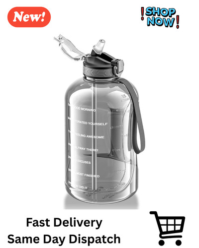 Big water bottle liter - liter, with