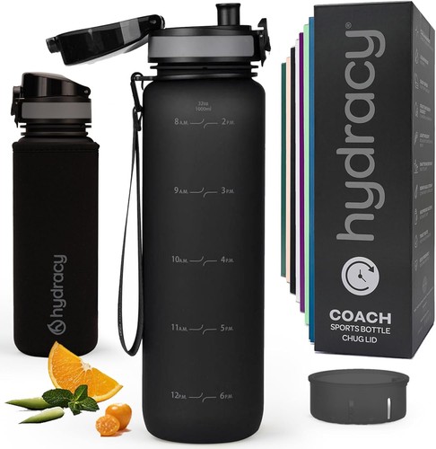 Hydracy water bottle with - water,