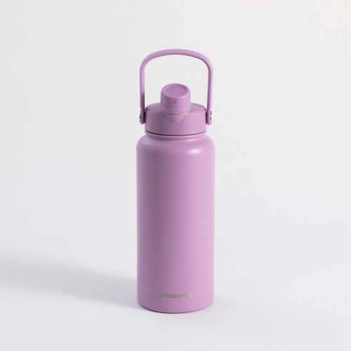 Water bottle with straw - 1l,